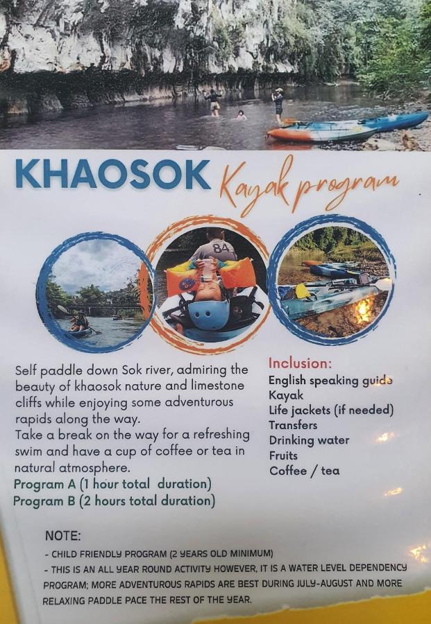 Khao Sok Silver Cliff Resort Khao Sok National Park Buitenkant foto